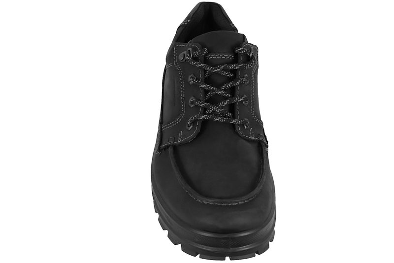 ECCO RUGGED TRACK BLACK VANDTÆT SKO I SORT OLIERET SKIND