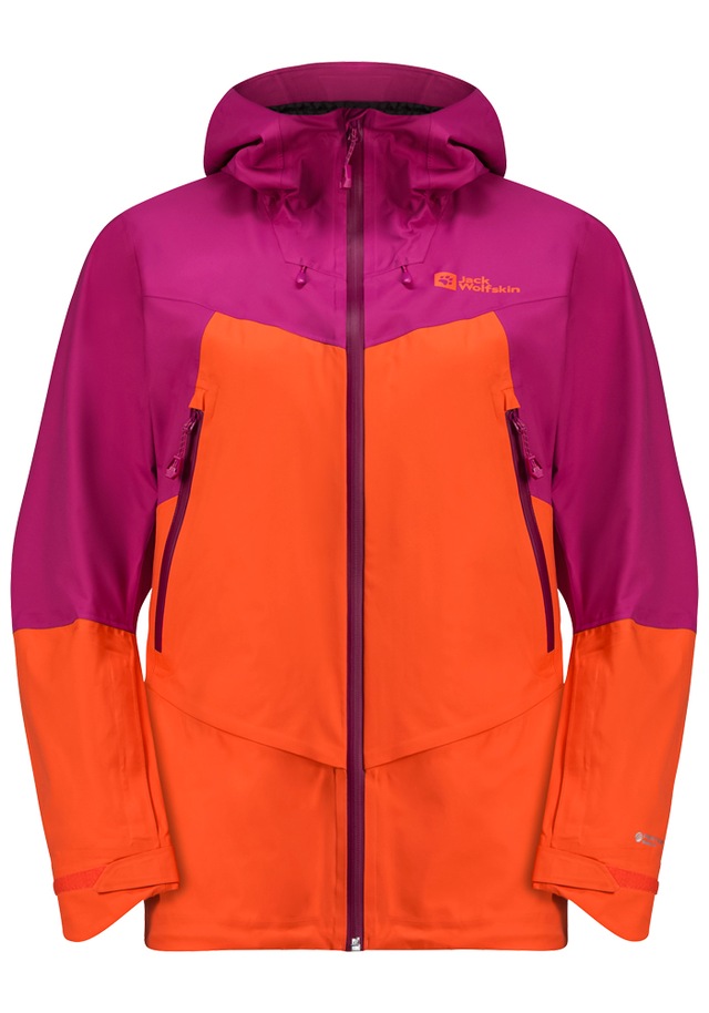 Jack Wolfskin Skijacke »ALPSPITZE PRO 3L JKT W« mit Kapuze