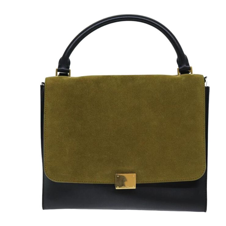 Celine Vintage Celine Handbag Black