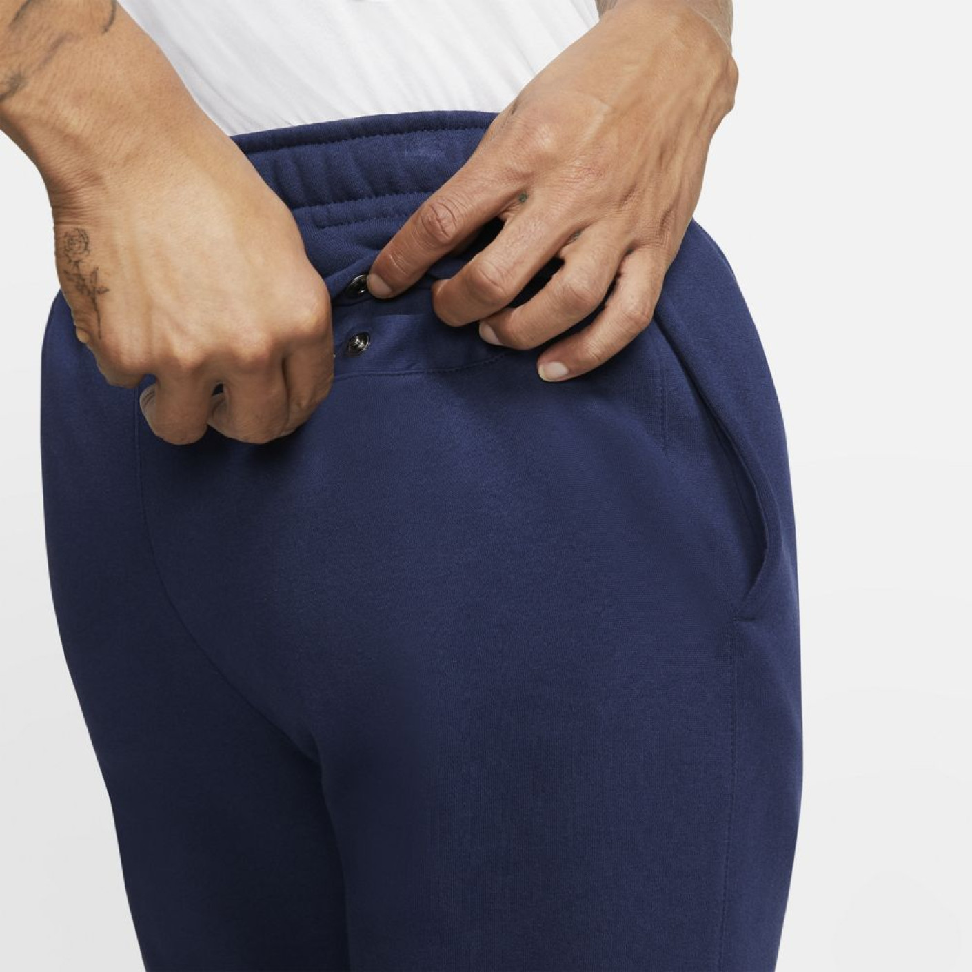 Nike Sportswear Club Fleece Joggingbroek Donkerblauw Wit