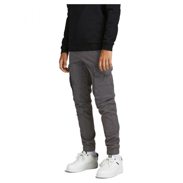 Jack & Jones Paul Flake Akm 542 Pants Cinzento 9 Anos