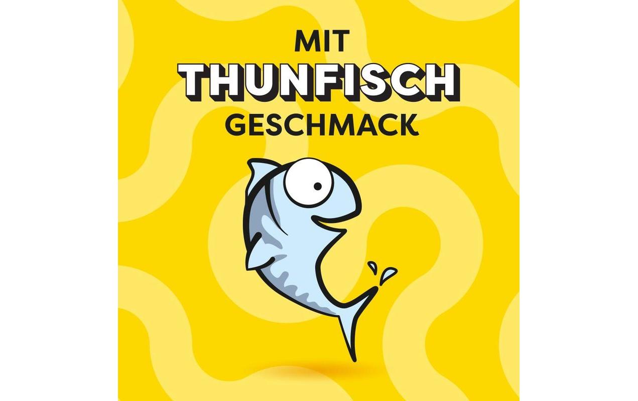 Katzen-Snack mit Thunfisch 180 gKnusprige Kissen mit köstlichem Thunfischkern