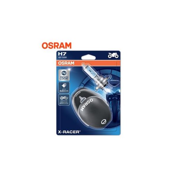 Osram 2x Lâmpadas X-Racer H7 55W 12V PX26d - 64210XR-02B