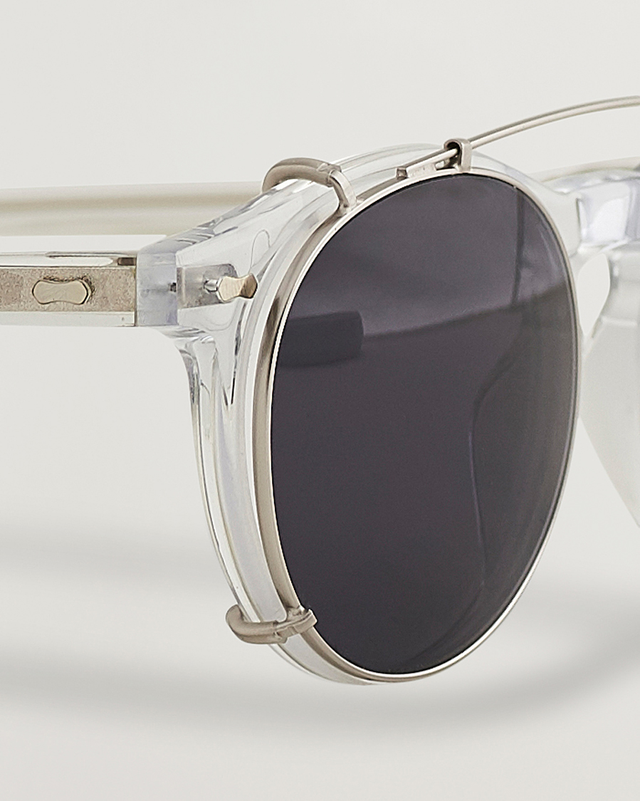 TBD Eyewear Clip-ons Silver/Gradient Grey