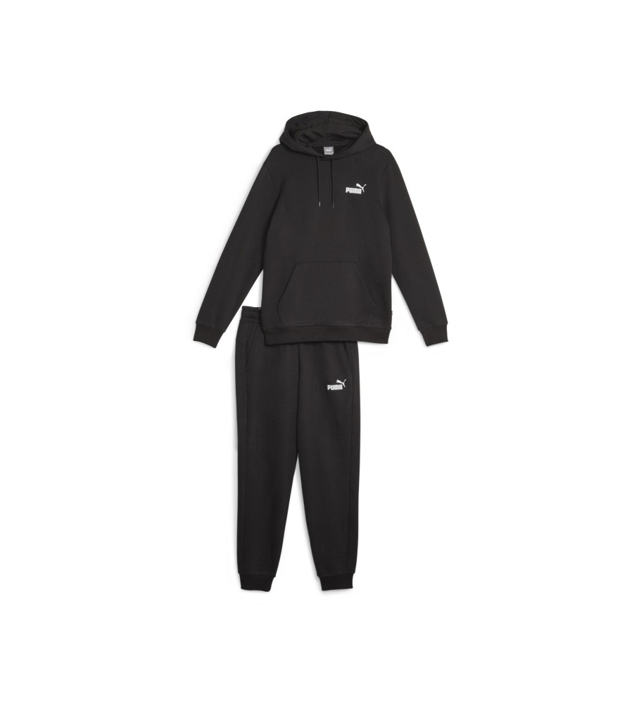 Conjunto esportivo Puma Feel Good com capuz, preto