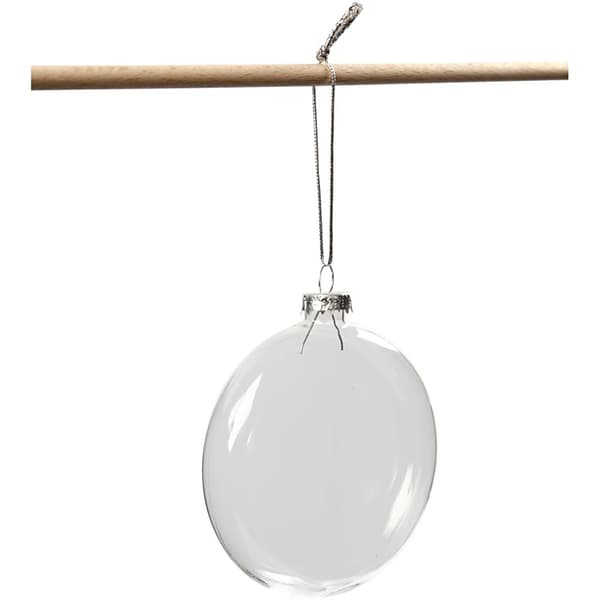 Glasskule 8cm 6stk