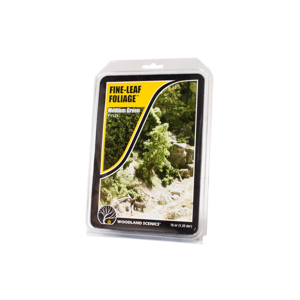 Woodland Scenics - Fine-Leaf Foliage Medium Green
