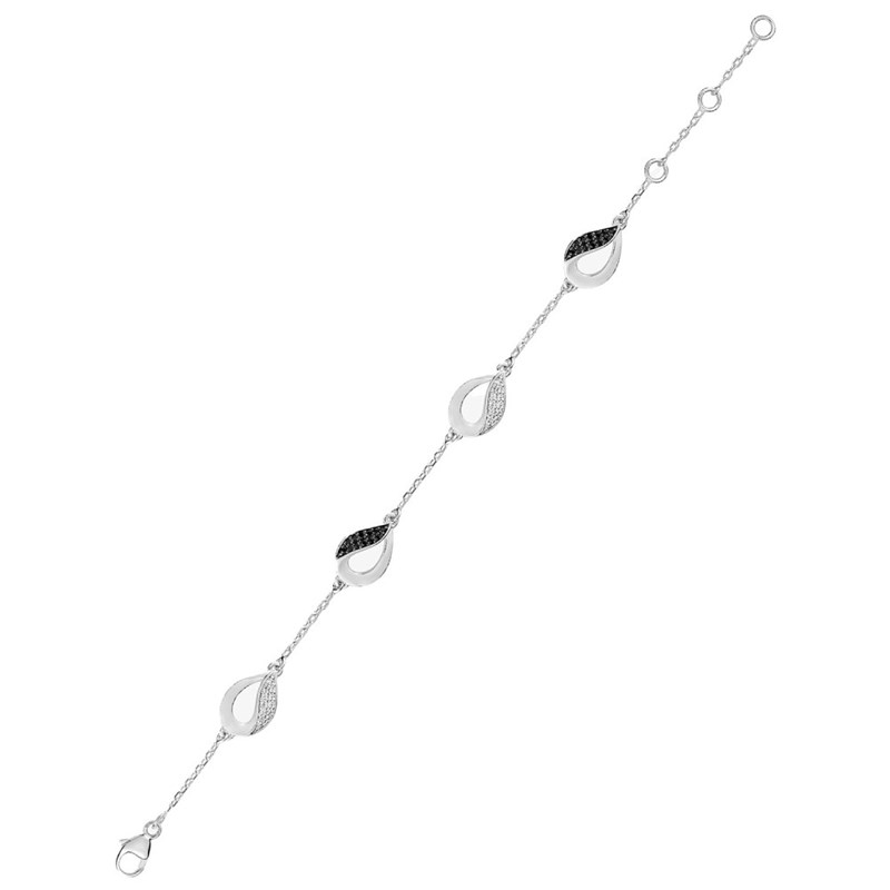 Bracelet Femme - Argent 925 - Longueur : 18 cm