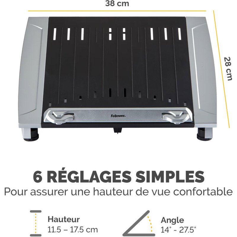 Support pour ordinateur portable Fellowes Plus