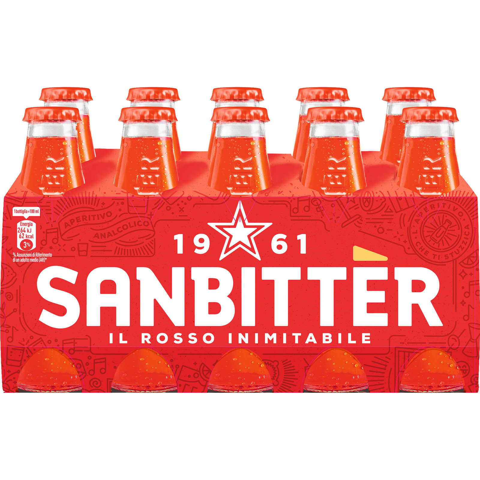 San Pellegrino Sanbitter 10 x 100 ml