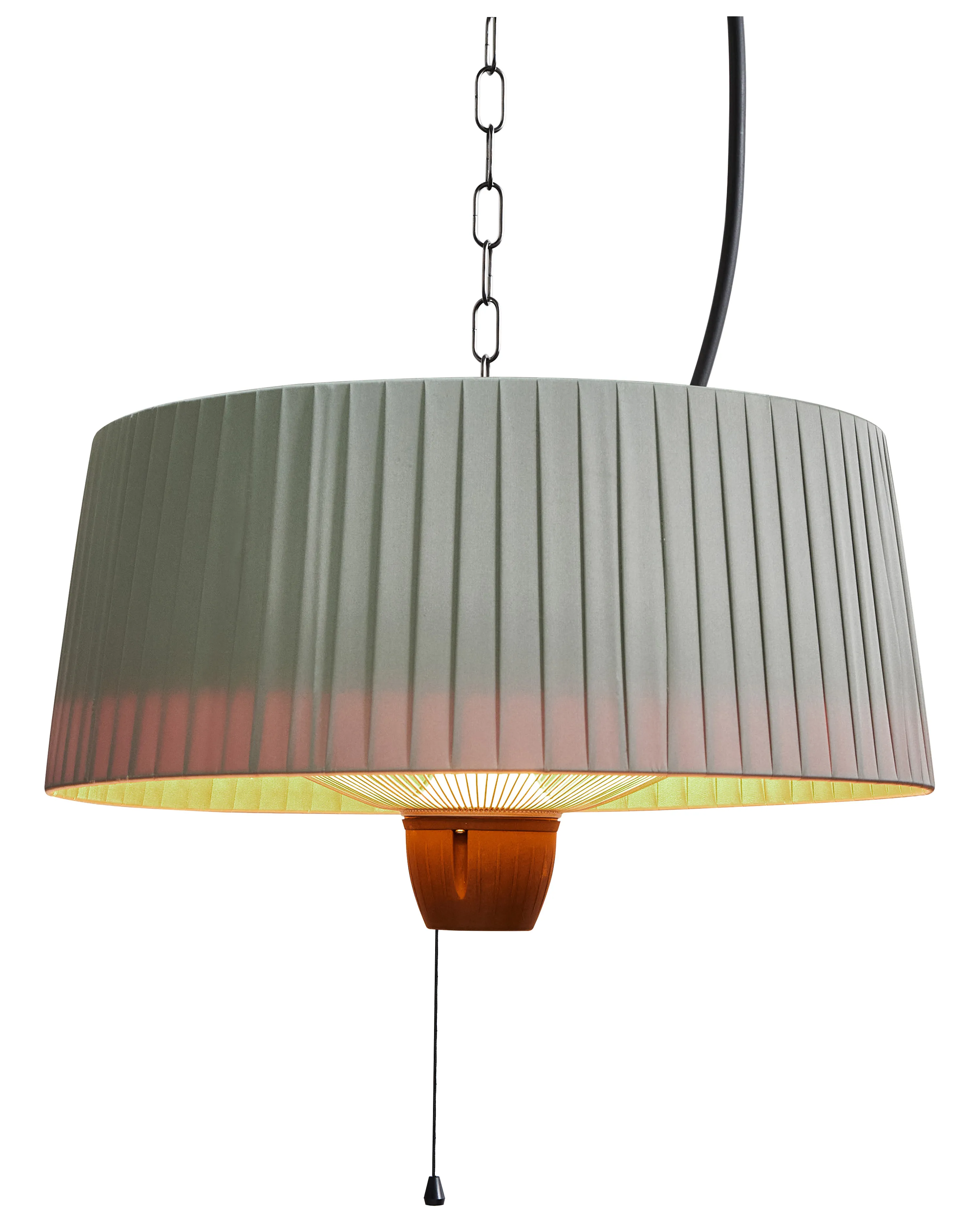 Hangende infrarood terrasverwarming ASCEA 1500 W Lichtgrijs