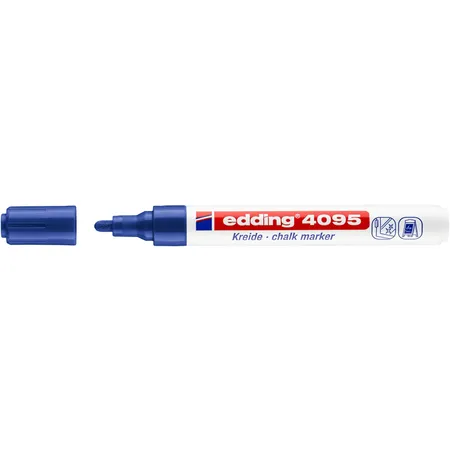 edding 4095 Kreidemarker, 2-3mm, blau