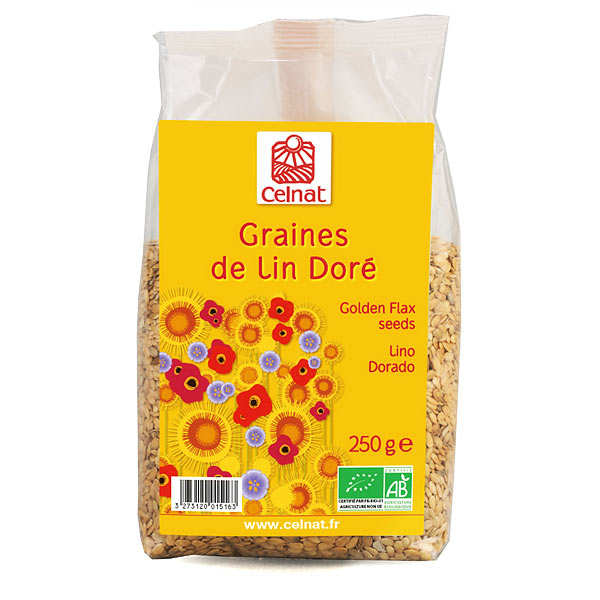 Graines de lin doré bio