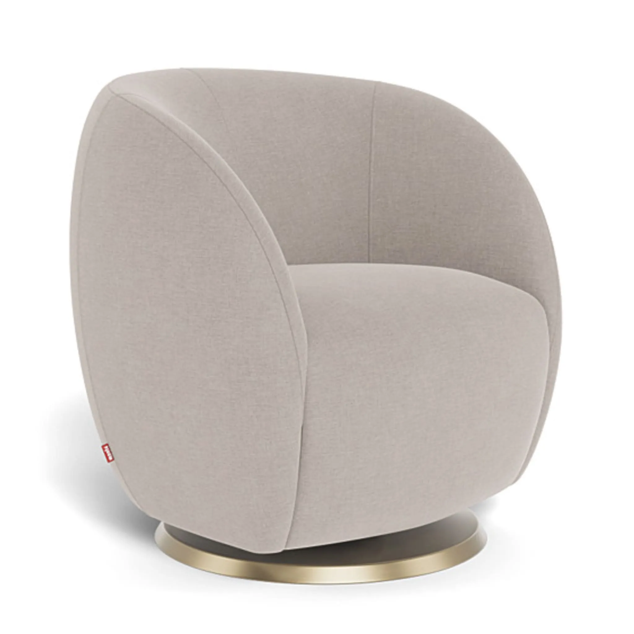 Monte Fauteuil Berçant et Pivotant Gem - Sand  Or