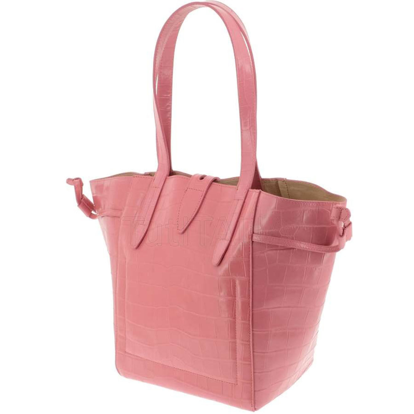 Furla Sac porté épaule en Cuir Net Mini rose  - 22x28.5x16 cm