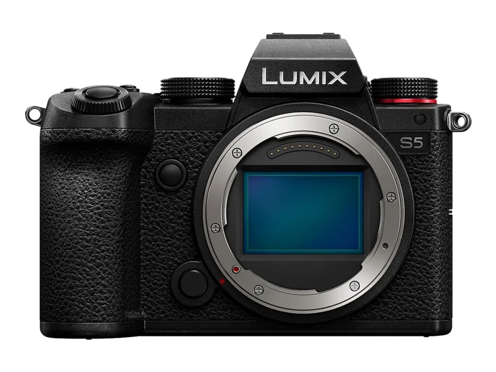 Panasonic Lumix DC-S5 - Digitalkamera - spejlløst - 24.2 MP - Full Frame - 4K / 60 fps - kun kamerahus - Wi-Fi, Bluetooth - sort