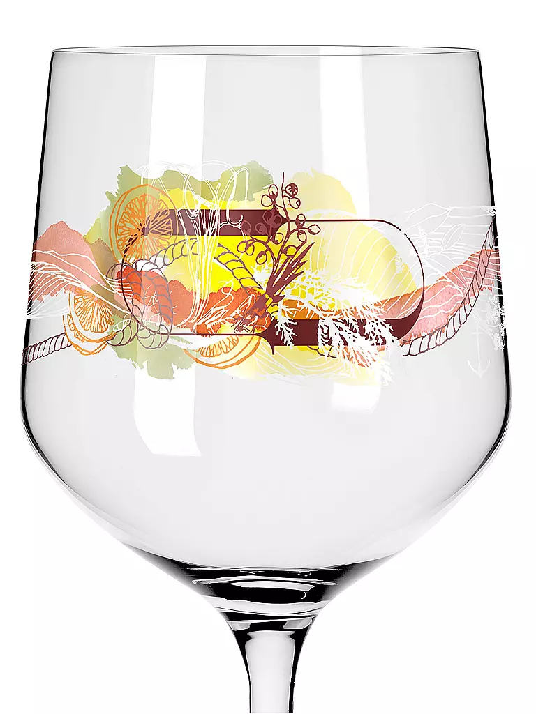 RITZENHOFF Ginglas 2er Set Botanic Lights #1 #2 Heike Zuschke bunt