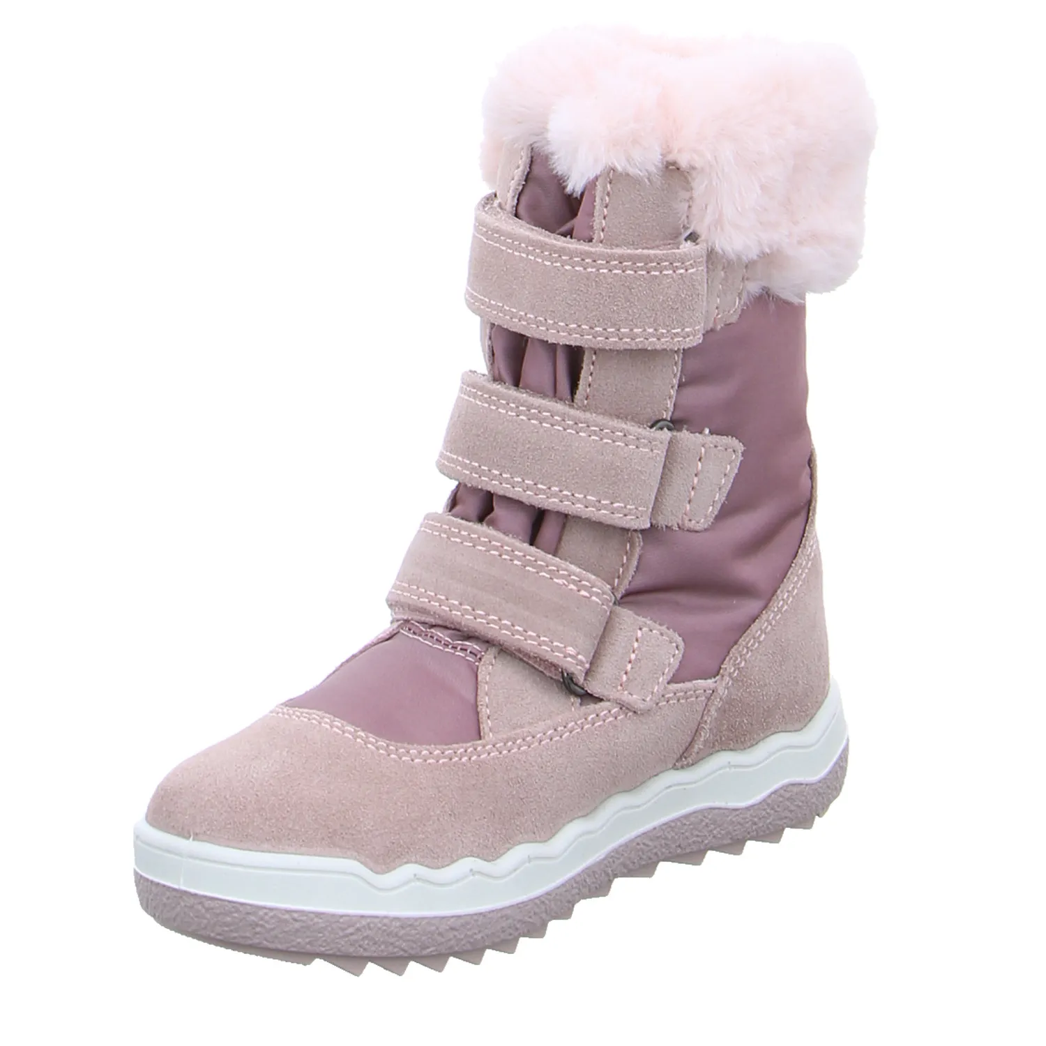 PRIMIGI Mädchen-Snowboot Membrane Rosa Textil  Winterstiefel