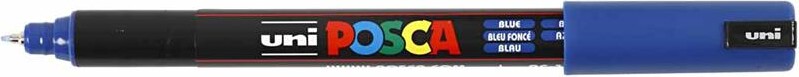 Posca Tusch - Nr. Pc-1Mr - Tykkelse 0,7 MM - Blå