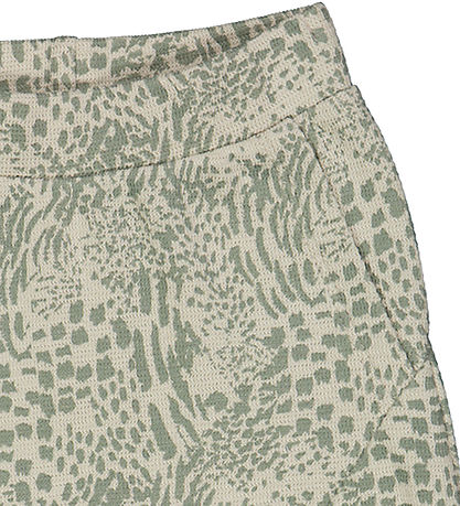 Müsli Hosen - Leopard Schnitt - Soft Green/Poesie Green