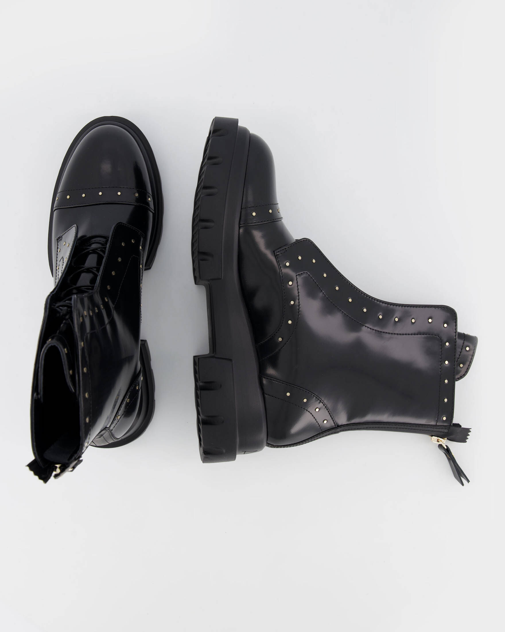AGL| Damen Schnürstiefel MYRTHA HIGH COMBAT STUDS