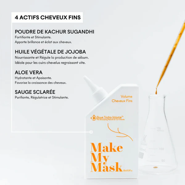 Make My Mask Masque Boue Tricho-Volume 180 ML