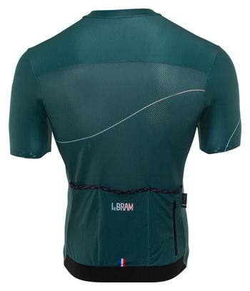 Maillot Manches Courtes LeBram Roselend Vert