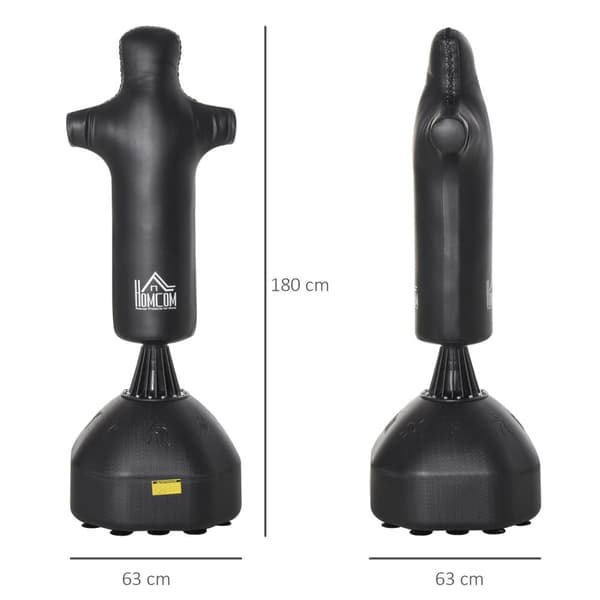 Boksesekk Stående 180 Cm Stående Boksesekk For Voksne Boksing Dummy Boksesøyle Humanoid Design Heavy Duty Boksesekk For Profesjonelle Og Nybegynnere S