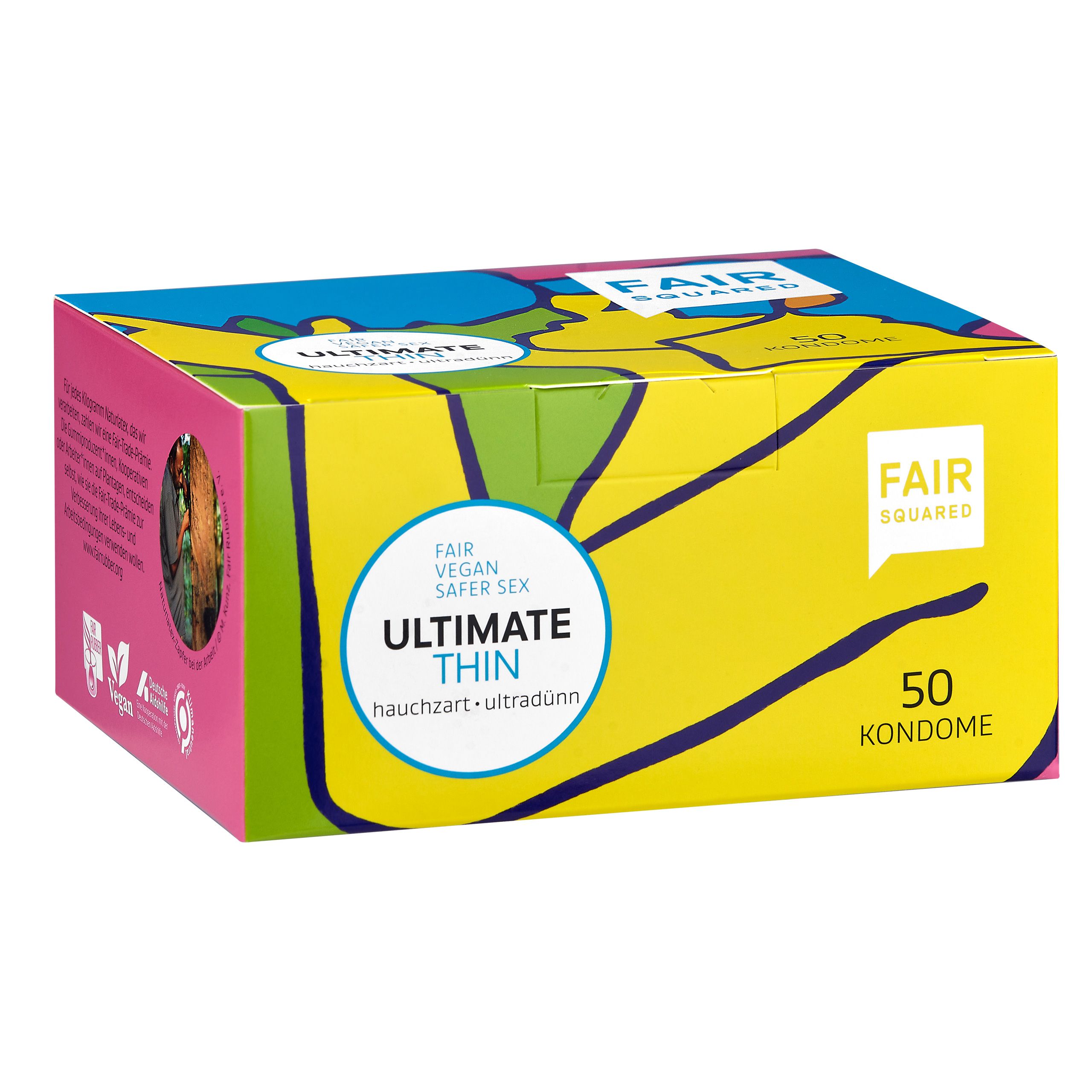 FAIR SQUARED Kondome ULTIMATE THIN Box