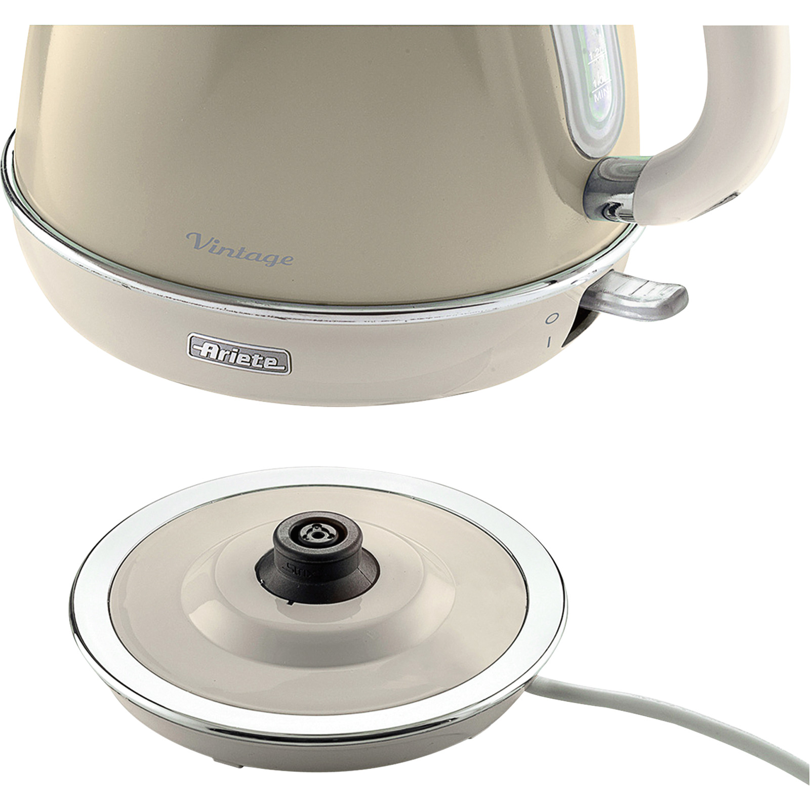 Ariete Wasserkocher, 2000 W,1,7 L, beige