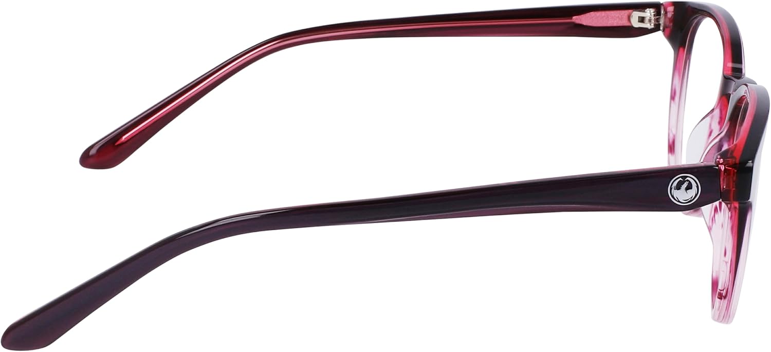 Dragon Alliance Brille mit Sehstärke für Unisex optional mit Sonnenbrillentönung oder Blaulichtfilter, Rund, gefertigt aus Kunststoff (inklusive Brillenetui)