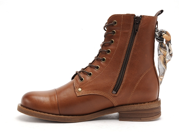 Goodstep boots bottine plates femme bahia 2503 marron