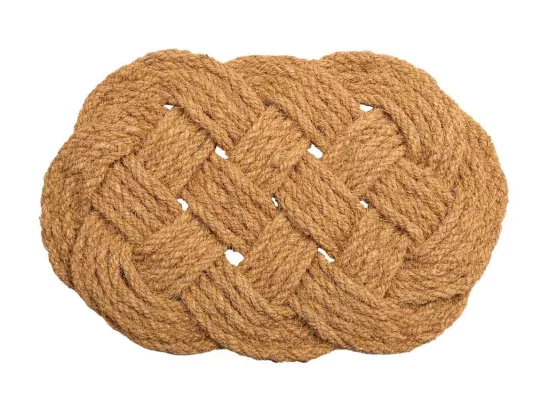 Paillasson en fibre de coco marron 60x40