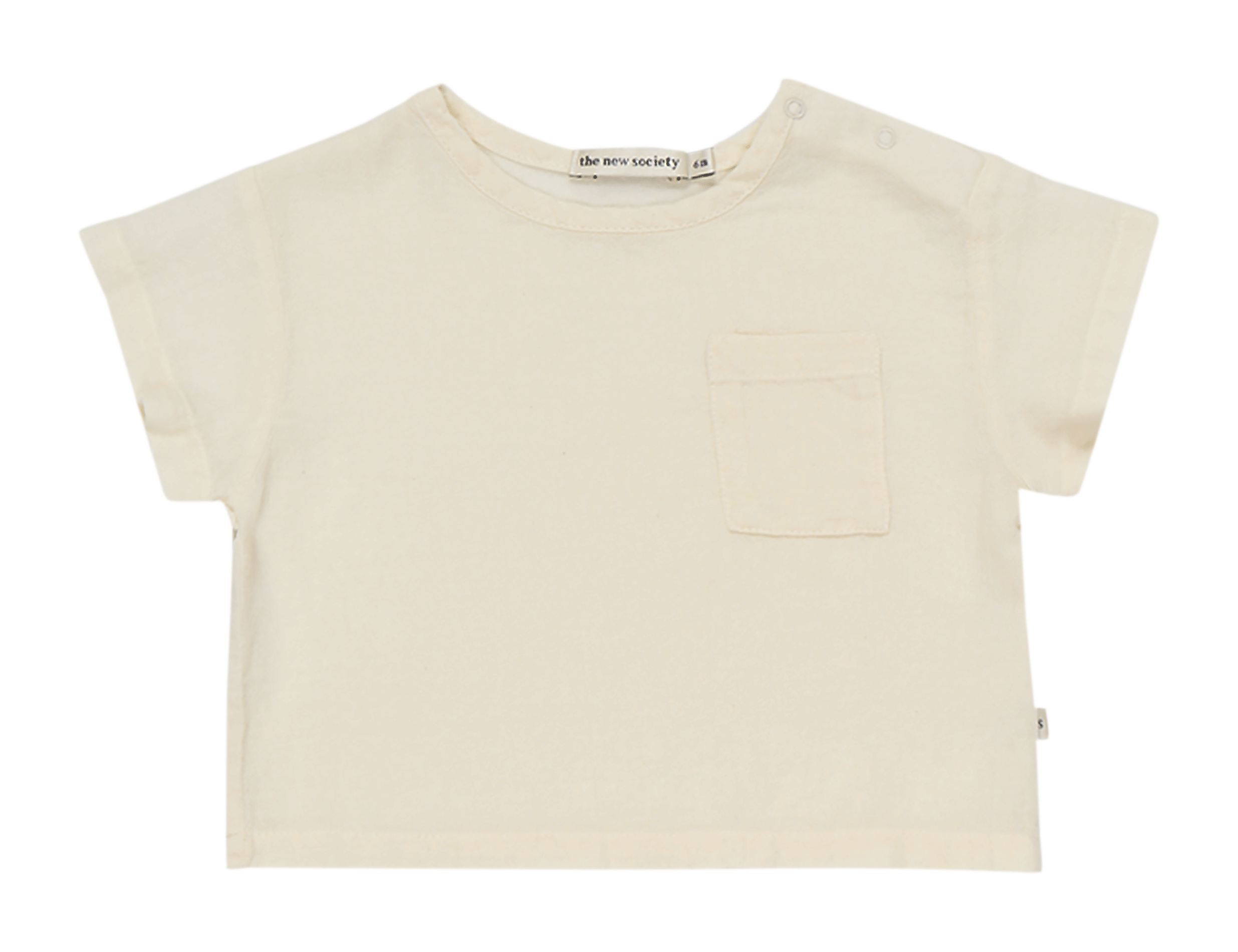 OLIVIA - Tee-shirt col rond en coton bio | Blanc