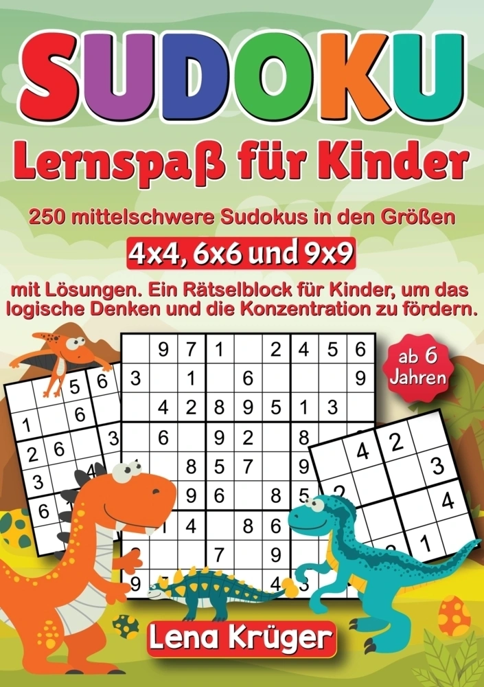 Sudoku Lernspaß für Kinder ab 6 Jahren