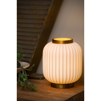 Lucide Gosse Tafellamp Wit H23,8cm