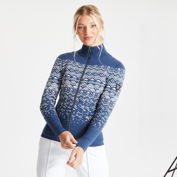 Veste polaire DARE 2B LUCENT SWEATER W DKDENIM/WHIT