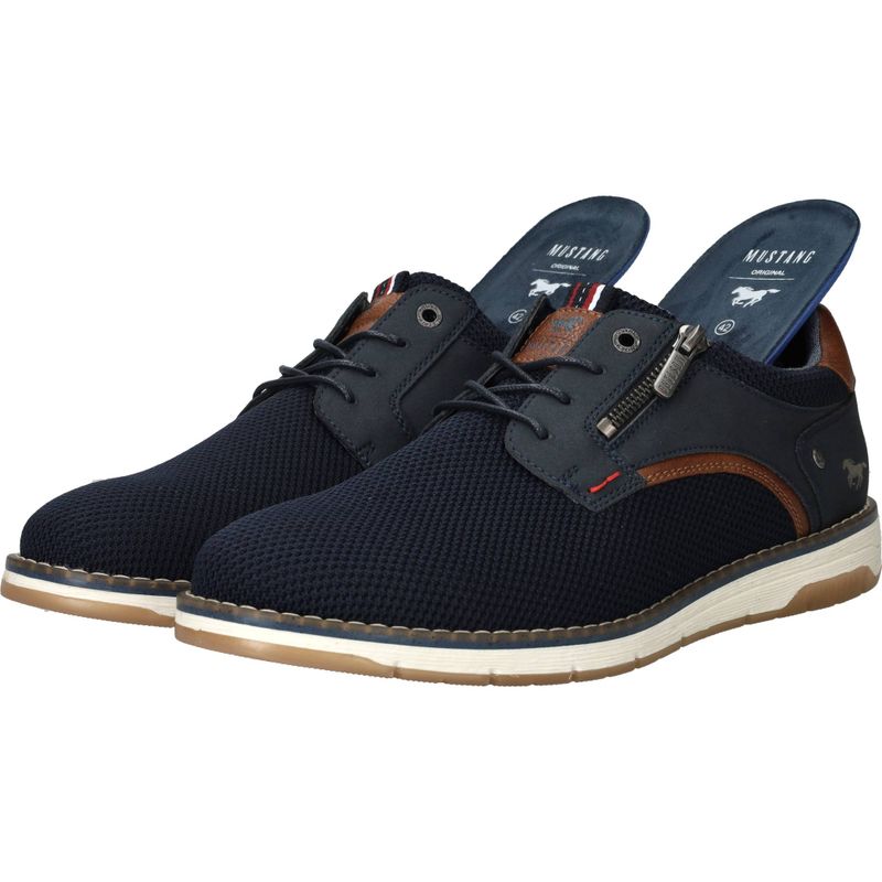 Mustang Veterschoenen Blauw Heren