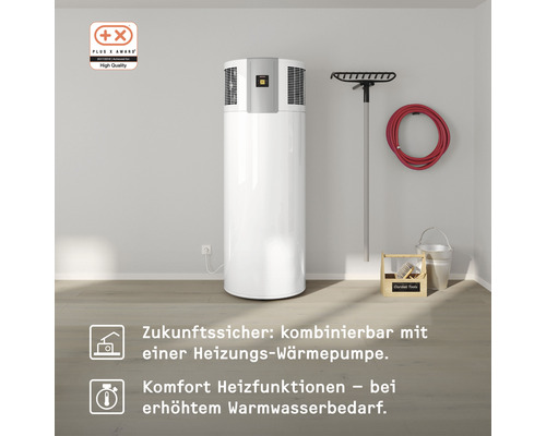 Stiebel Eltron WWK 300 elektronische warmtepomp voor warm tapwater, 300 liter