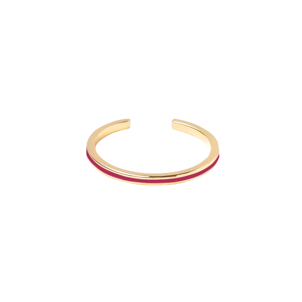 Bangle Up  Bangle ring - Raspberry