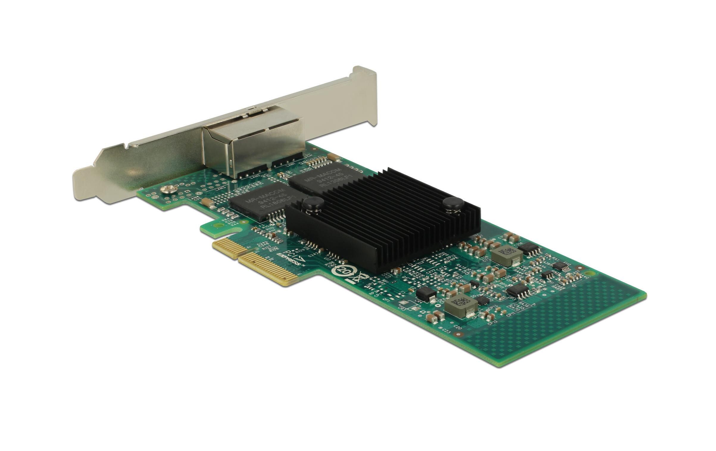 Netzwerkkarte 2x1Gbps, PCI-Express-x4 Intel i350 Chipset<br>Delock PCI Express Karte zu 2 x Gigabit LAN