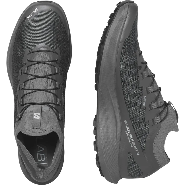S/LAB PULSAR 2 SOFT GROUND  Trailrunning-Schuhe Unisex QuietShade/Magnet/Black
