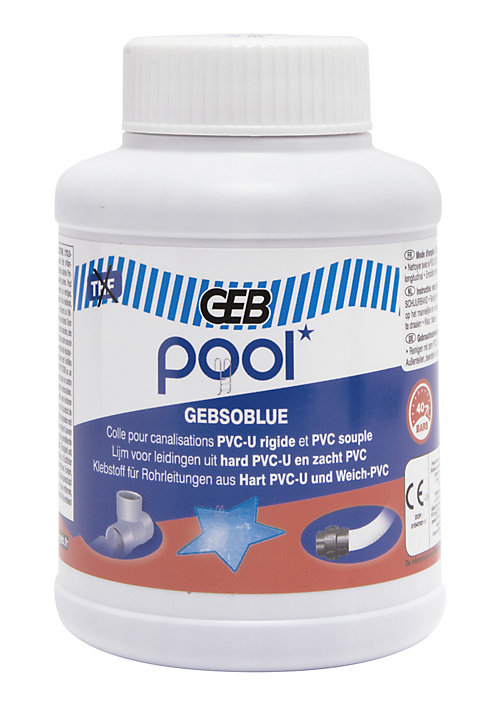 Colle PVC spéciale piscine POOL GEB 250ml