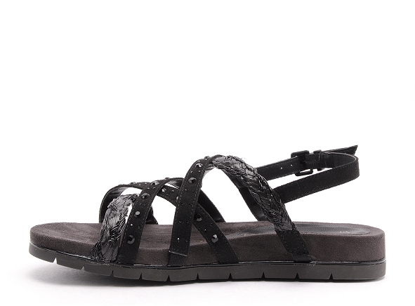 Tamaris nu pieds plats femme 28128 28 noir
