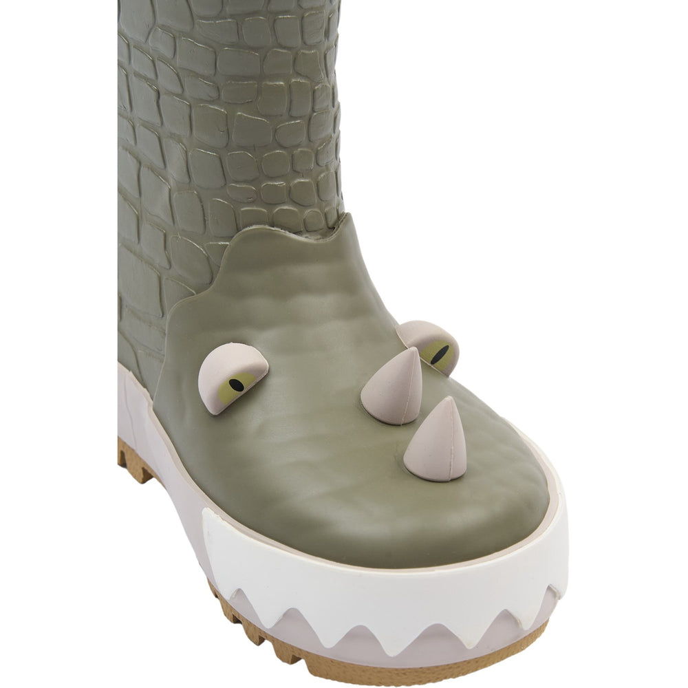 Køb Mikk-Line Dusty Olive Gummistøvler 3D Dragon | Luksusbaby