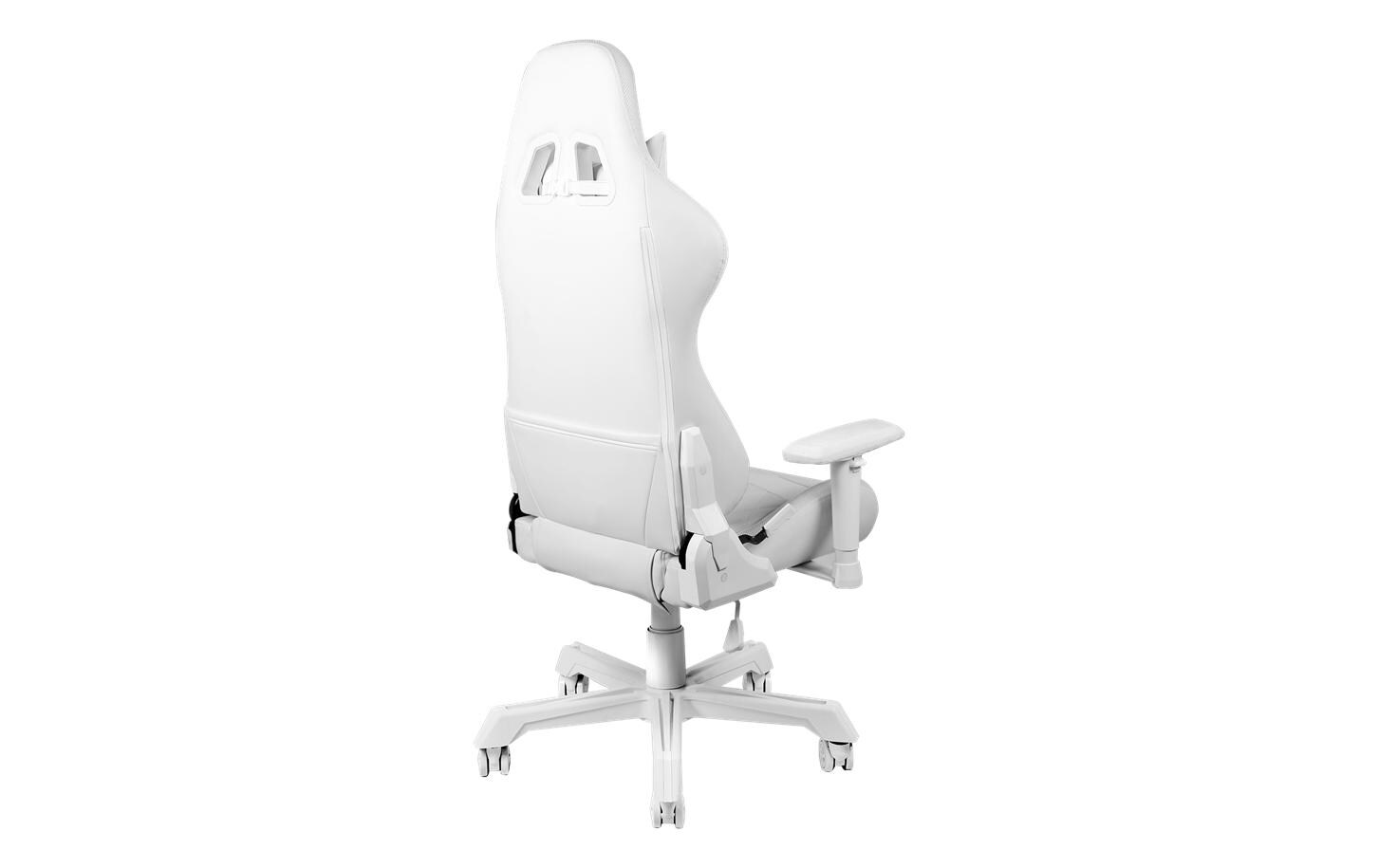 Gaming-Stuhl WCH90 Weiss<br>Gaming-Computerstuhl mit einstellbarer RGB-Beleuchtung und 120 kg Belastbarkeit