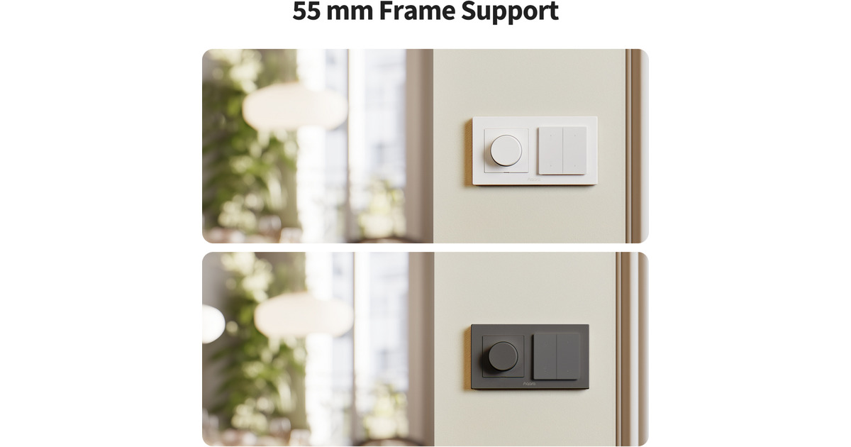 AqaraShutter Switch H2 Kit schakelaar