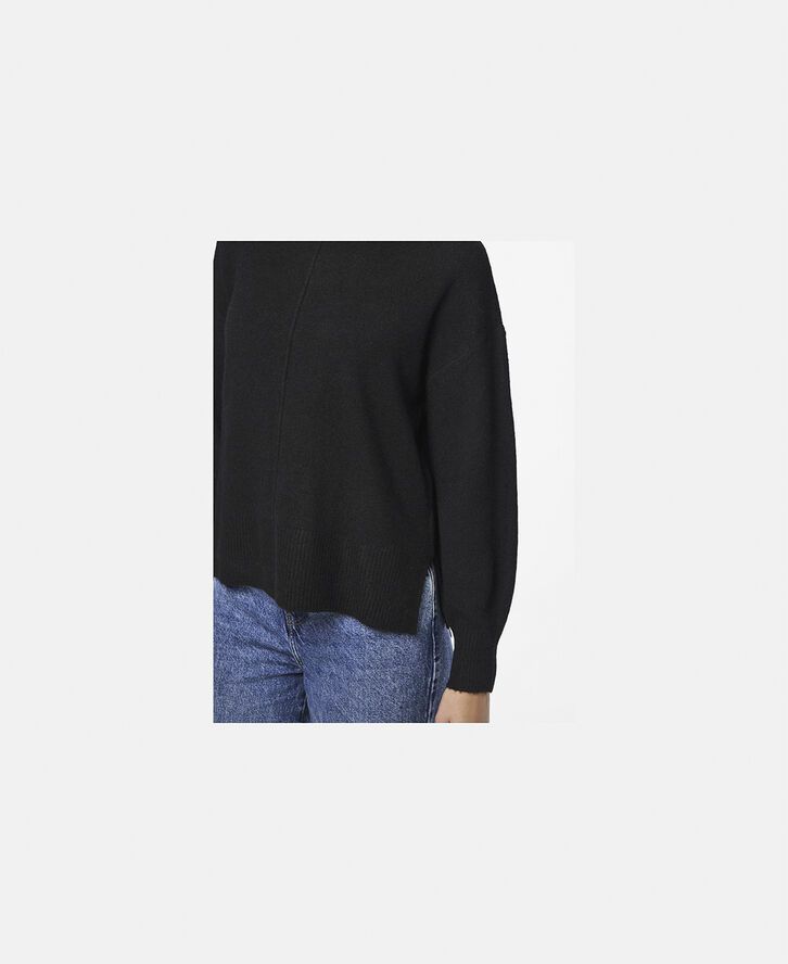 Pieces PCMALOU LS ROLLNECK KNIT NOOS BC Sort