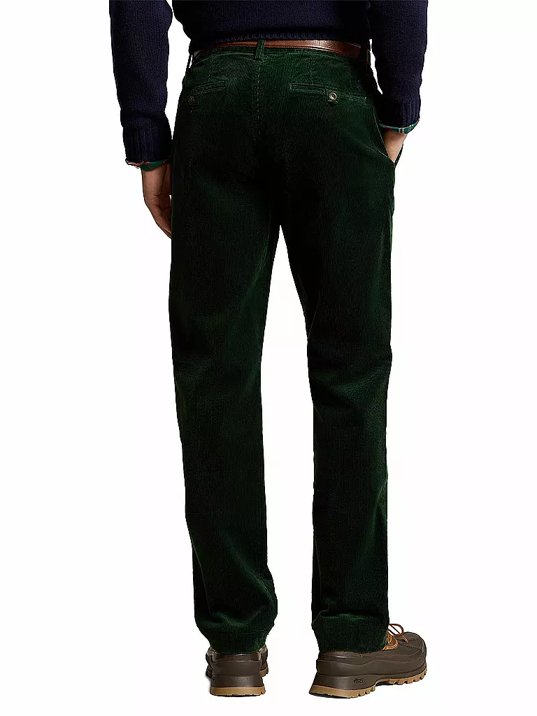 POLO RALPH LAUREN Cordhose Slim Fit grün