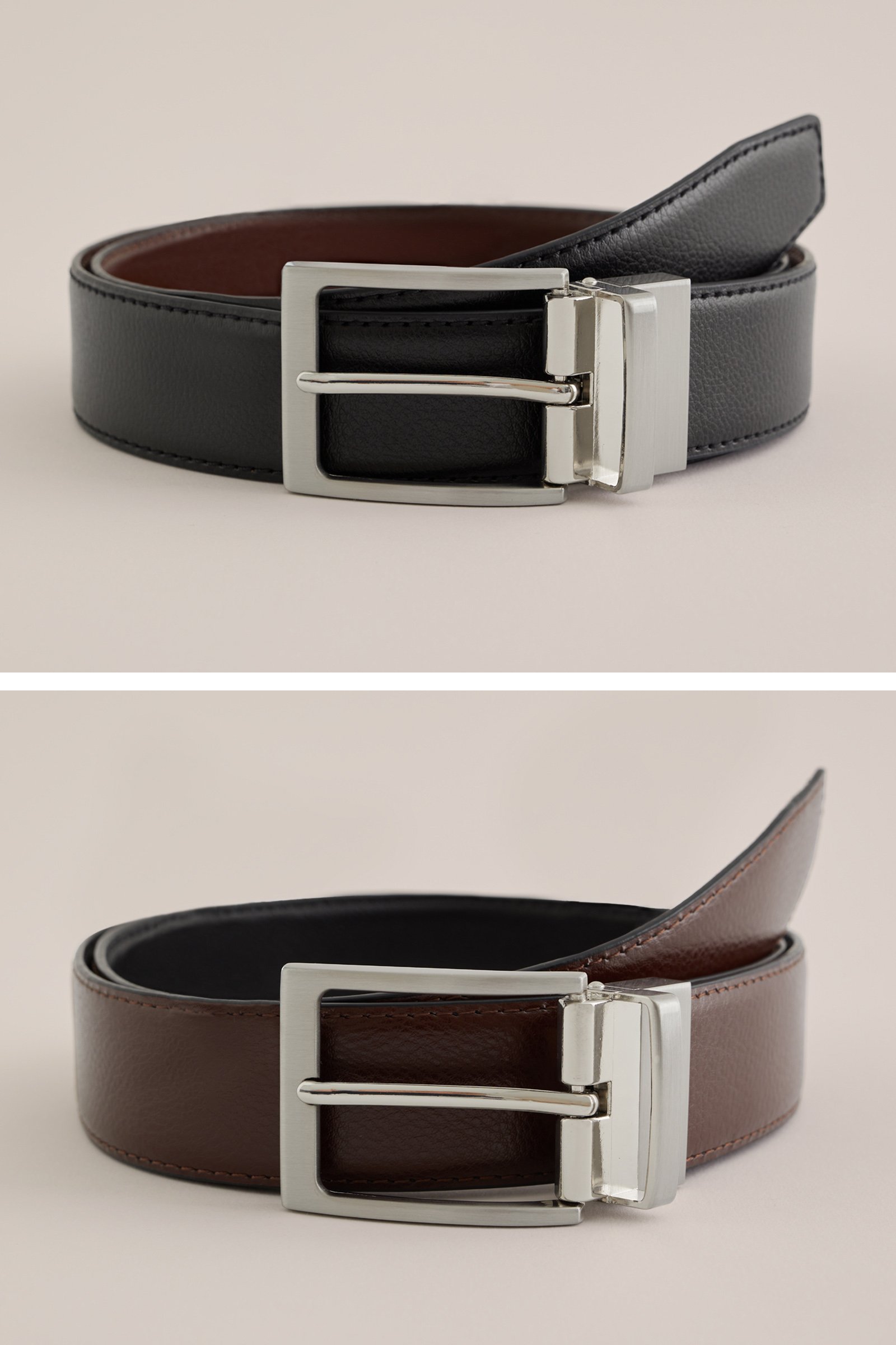 reversible riem WE Fashion Zwart